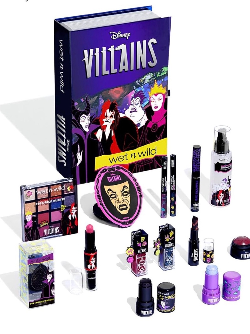 UNOPENED DISNEY VILLAIN PR COLLECTION 14pc
